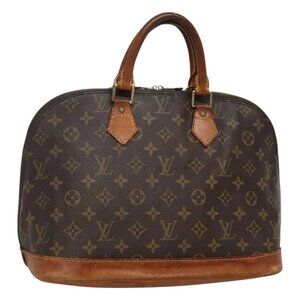 LOUIS VUITTON Monogram Alma Hand Bag M51130 LV Auth 130212